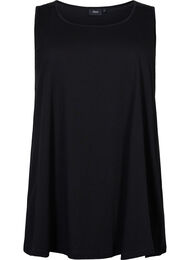 Bomullstopp med A-form, Black SOLID