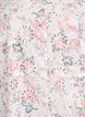 Bomullskjole med blomsterm&oslash;nster og broderie anglaise, Vanilje, Packshot image number 2