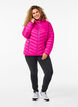Lett jakke med hette, Rosa, Model image number 1