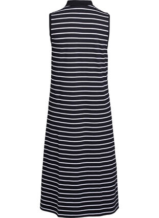 Zizzi Ermeløs polokjole i midilengde, Svart, Packshot image number 1