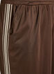Joggebukse med sidelommer og striper, Brun, Packshot image number 2