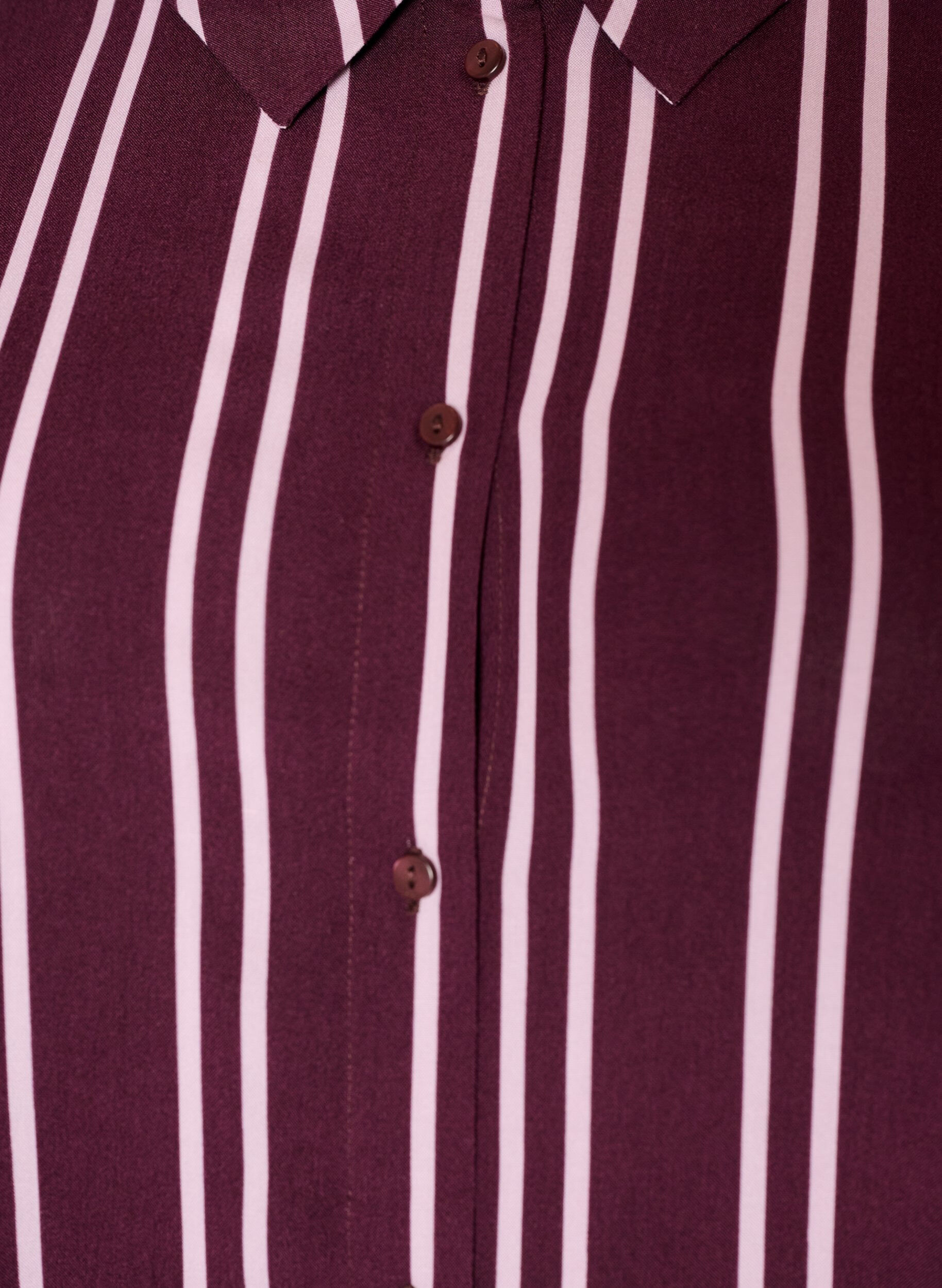 ZizziStripete nattkjole, M&oslash;rk Bordeaux, Packshot image number 2