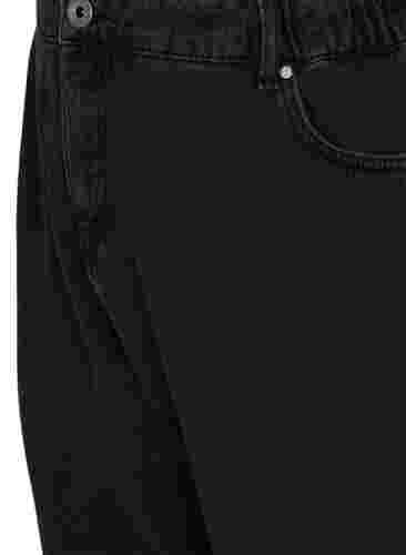 Løse Saga jeans med høyt liv, Grey Denim, Packshot image number 2