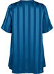 A-lineskåret kjole med striper og halvlange ermer, Titan, Packshot image number 1