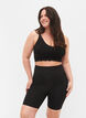 Light shapewear shorts med høyt liv, Svart, Model image number 0