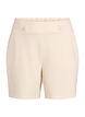 Shorts med lommer og l&oslash;s passform, Beige, Packshot image number 0