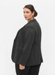 Enkel blazer med knapp og pyntelommer, Gr&aring;, Model image number 2