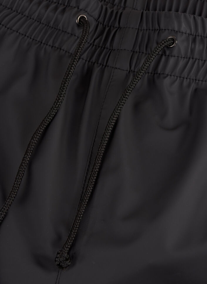 Regnbukser med tapede sømmer, Black, Packshot image number 2