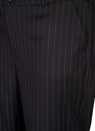 Bukser med pinstriper, Black W. Pinstripe, Packshot image number 2