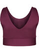 CORE, MID SUPPORT SPORTS BRA - Sports-BH med V-skjæring på ryggen, Fig, Packshot image number 1