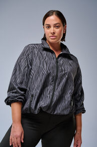 Jakke i grått leopardmønster,  Jakke i grått leopardmønster, , Model