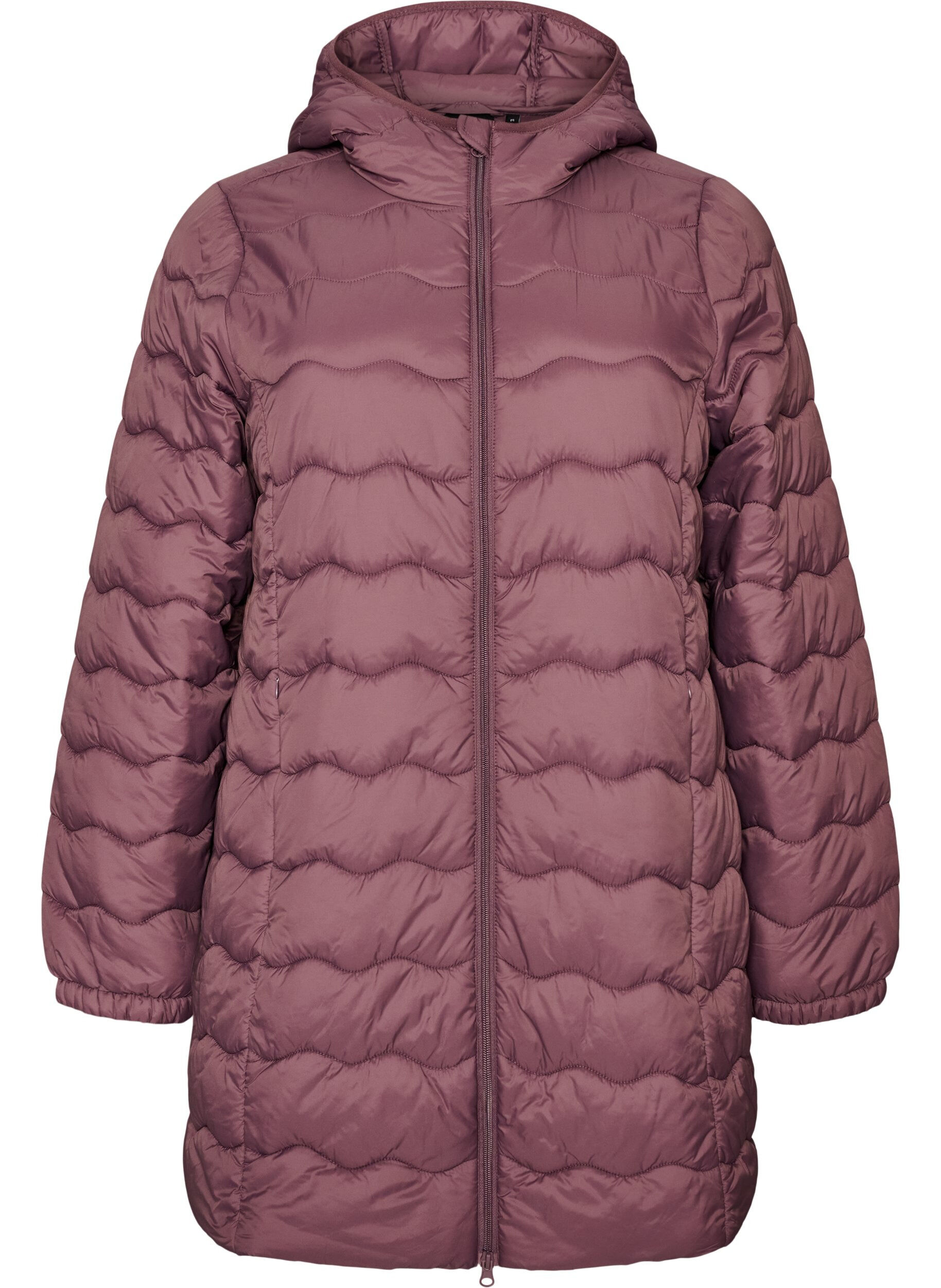 ZizziQuiltet jakke, Rosa, Packshot image number 0