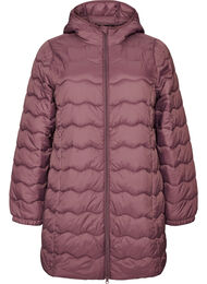 Quiltet jakke, Rosa