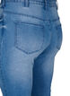 Amy jeans med supersmal passform og rippede detaljer, Bl&aring;, Packshot image number 4