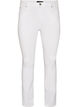 Amy super slim fit jeans med h&oslash;yt liv, Hvit, Packshot image number 0