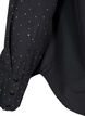 Skjorte med strass, Black, Packshot image number 3