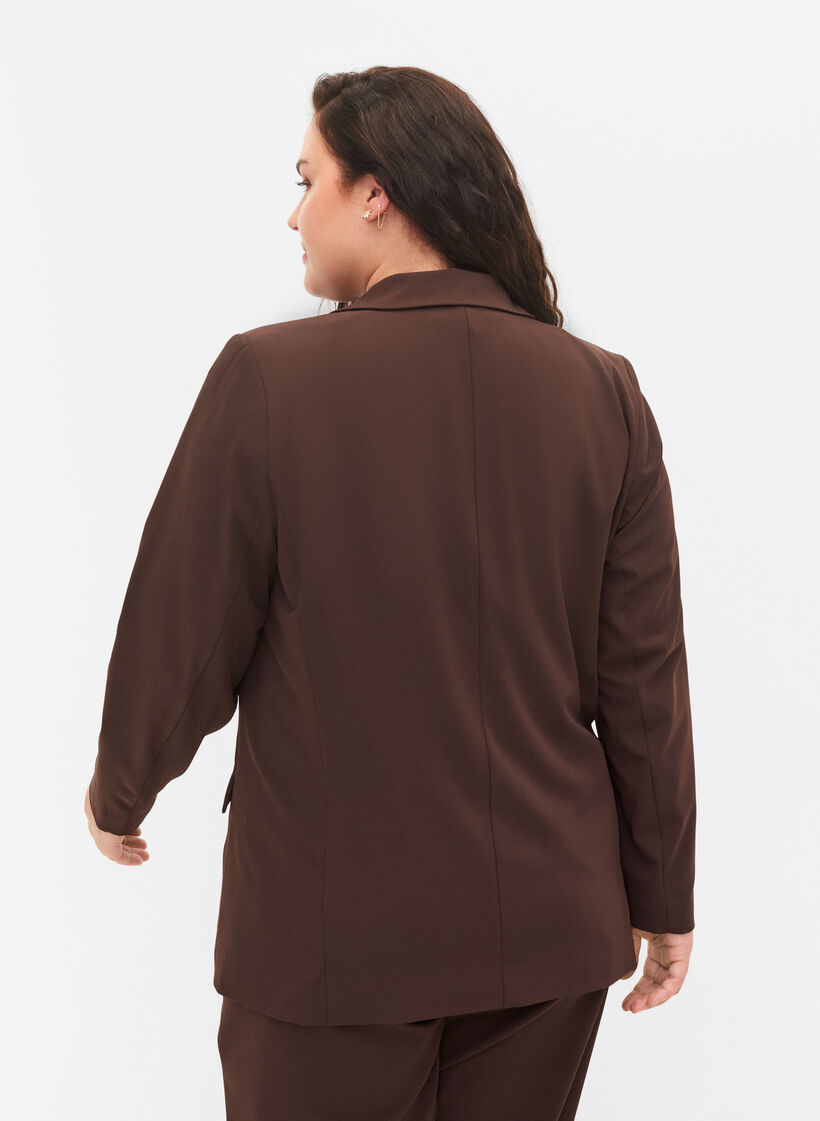 Klassisk blazer med lommer, Java, Model image number 1