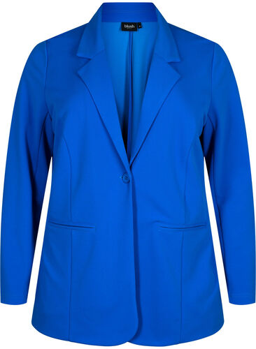 Blazer med lommer, Directoire Blue, Packshot image number 0