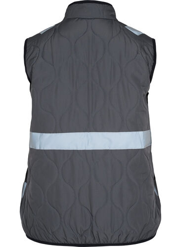 Vest med refleks, Raven, Packshot image number 1