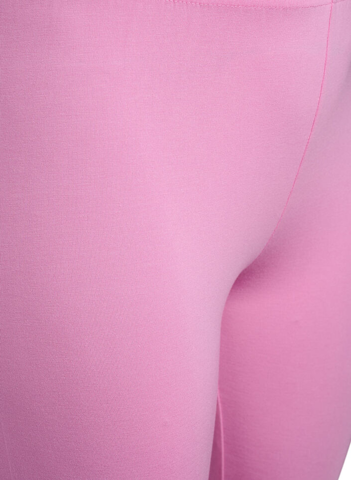 Basisleggings med ekstra lengde, Rosa, Packshot image number 2