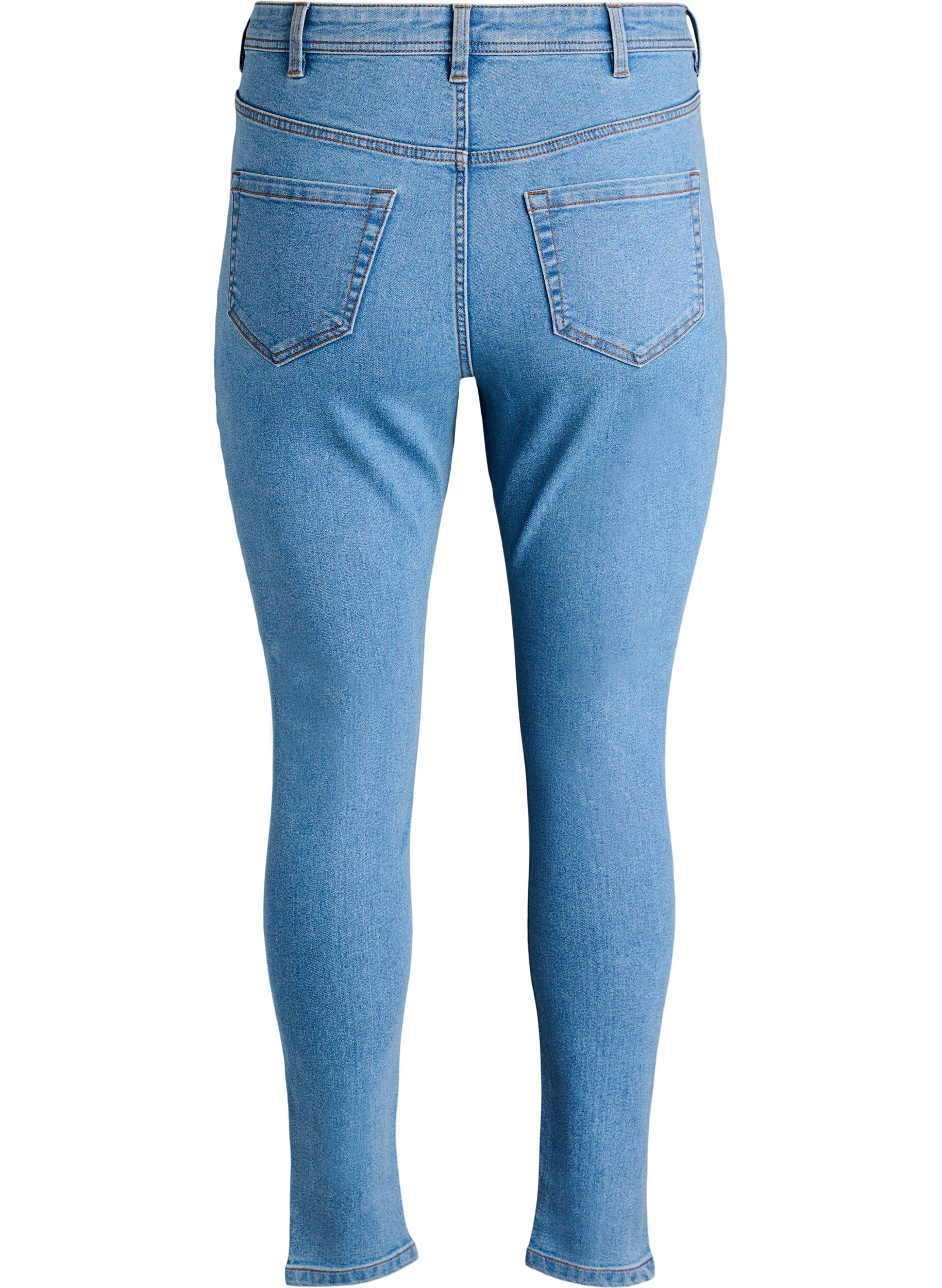 ZizziJeans med super slim passform, Bl&aring;, Packshot image number 1