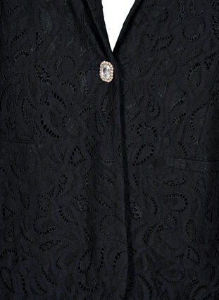 Zizzi Blondeblazer med lommer, Black, Packshot image number 2