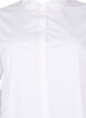 Lang bomullskjorte, Bright White, Packshot image number 2