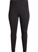 2-pack lange leggings med regular midje, Svart, Packshot image number 3