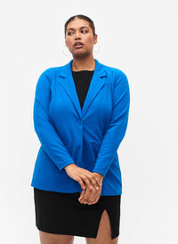 Blazer med lommer, Directoire Blue, Model