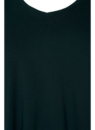 Ensfarget basis T-skjorte i bomull, Scarab, Packshot image number 2