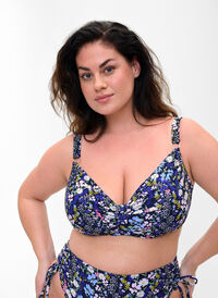 Mønstrete bikinioverdel, Ditsy Flower, Model