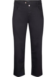 Regular fit Gemma jeans med høyt liv, Black