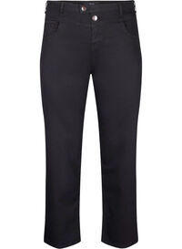 Regular fit Gemma jeans med høyt liv, Svart Regular fit Gemma jeans med høyt liv