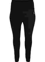 CORE, SUPER TENSION TIGHTS - Treningstights med innvendig lomme, Black