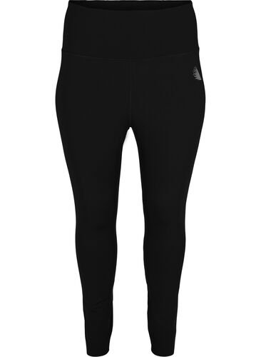 CORE, SUPER TENSION TIGHTS - Treningstights med innvendig lomme, Black, Packshot image number 0