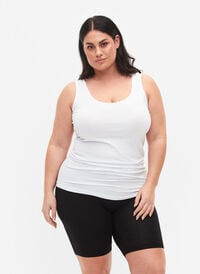 Sykkelshorts i viskose, 2 stk., Svart Sykkelshorts i viskose, 2 stk., Svart, Model