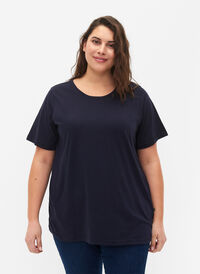 FLASH - 2 stk. T-skjorter med rund hals, Navy Blazer/Black, Model