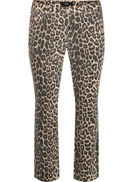 Emily jeans med leopardtrykk, Leo AOP