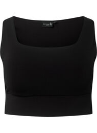 Sports-BH med firkantet utringning, Black