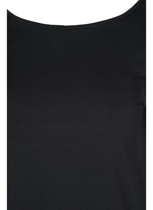 Bluse med kjede, Black, Packshot image number 2