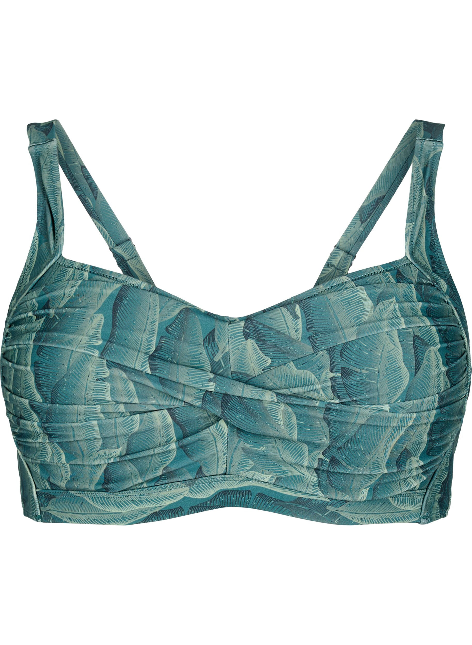 Polstret bikinioverdel med trykk