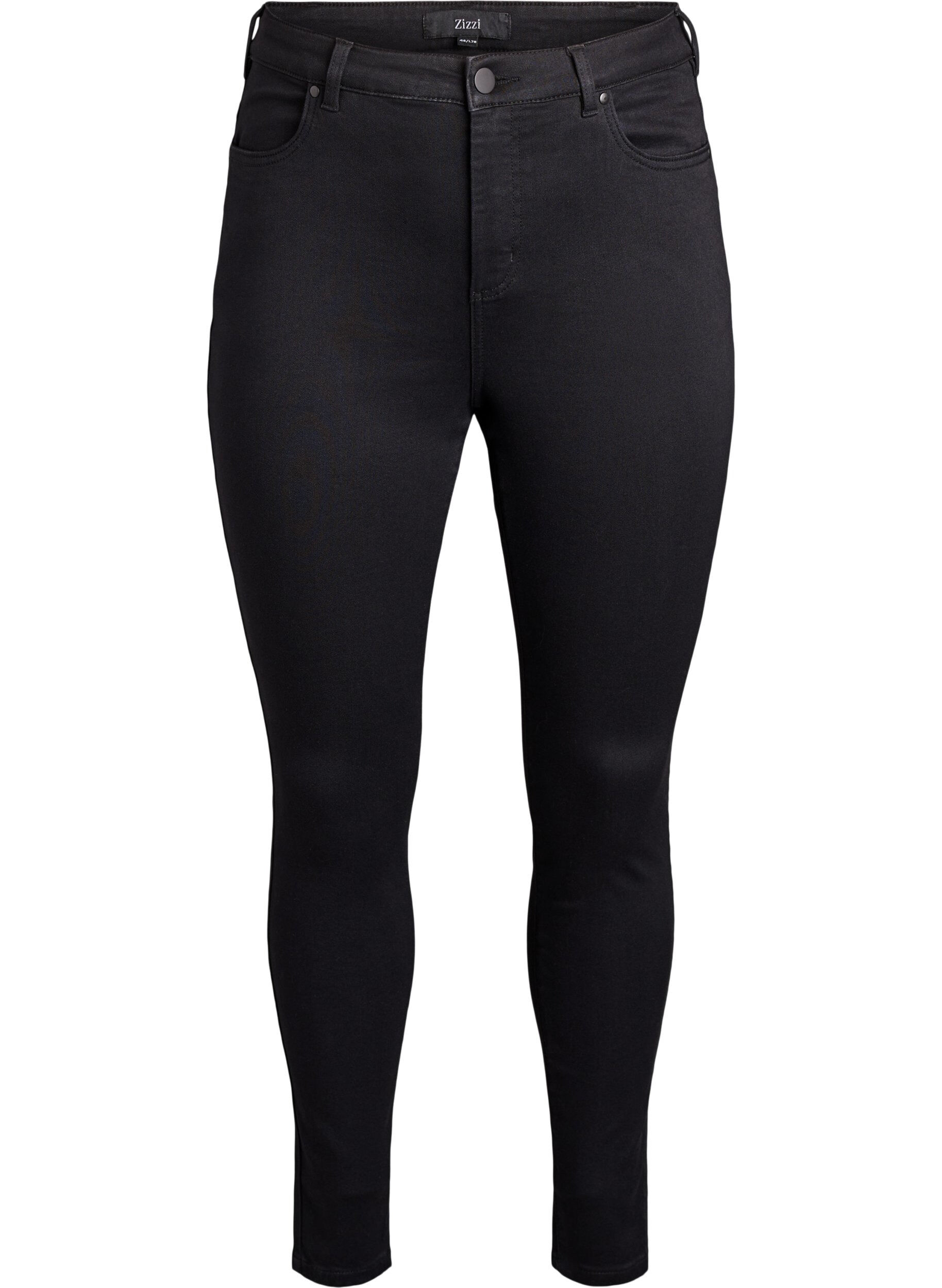 Super slim Amy jeans med h&oslash;y midje