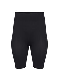 Sømløs sykkelshorts, Black