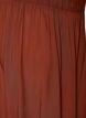 Culottes i viskose med h&oslash;y midje og vide ben, R&oslash;d, Packshot image number 2