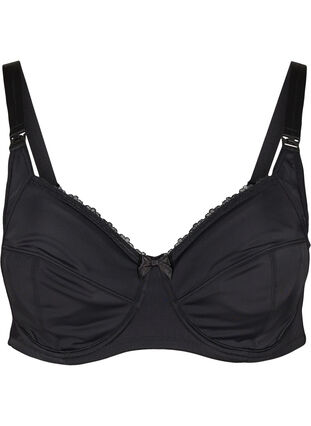 Zizzi Amme-BH med bøyle, Black, Packshot image number 0