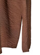 Kjole med V-hals i viskose, Brun, Packshot image number 3