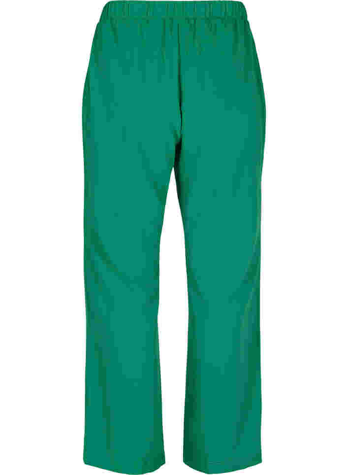 Slengbukser med lommer, Verdant Green, Packshot image number 1