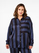 Satengskjorte med striper, Spellbound w. Black, Model image number 0