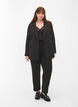 FLASH - Enkel blazer med knapp, Svart, Model image number 1
