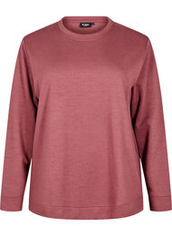 FLASH - Genser med crewneck, Rose Brown